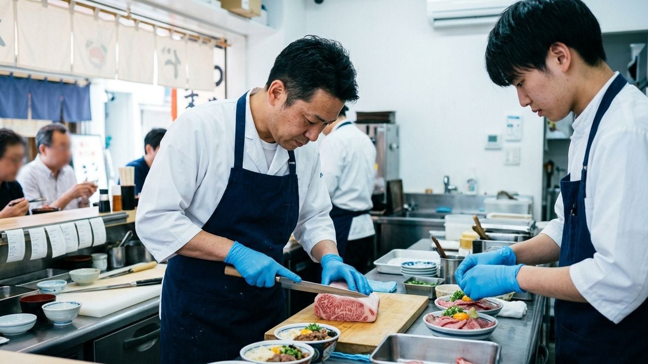 名古屋 美食家 首选 和牛店|元祖 生和牛盖饭 顶 的 匠心 与 技艺