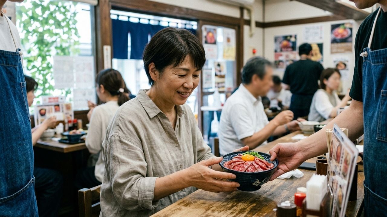 大须 网红店 打卡 就 选 元祖 生和牛盖饭 顶|每日 10碗 限量