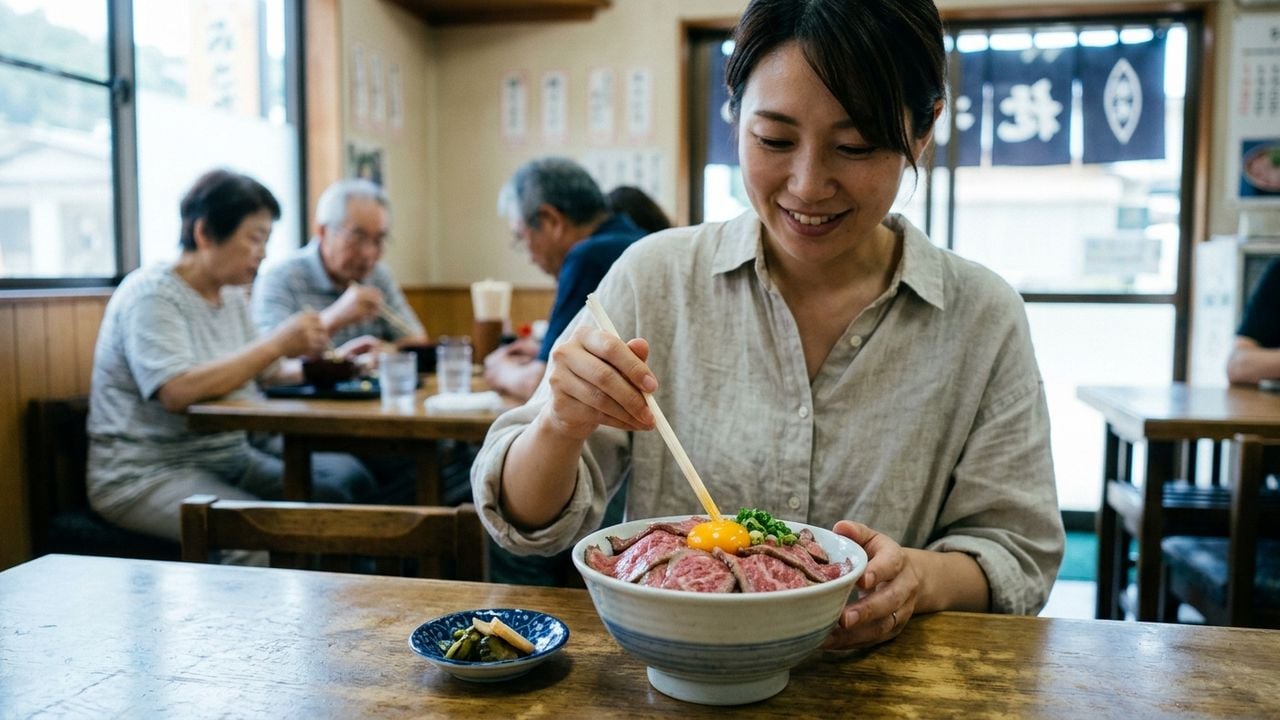 愛知县 独家 和牛 体验|元祖 生和牛盖饭 顶 的 鳳来牛 一切