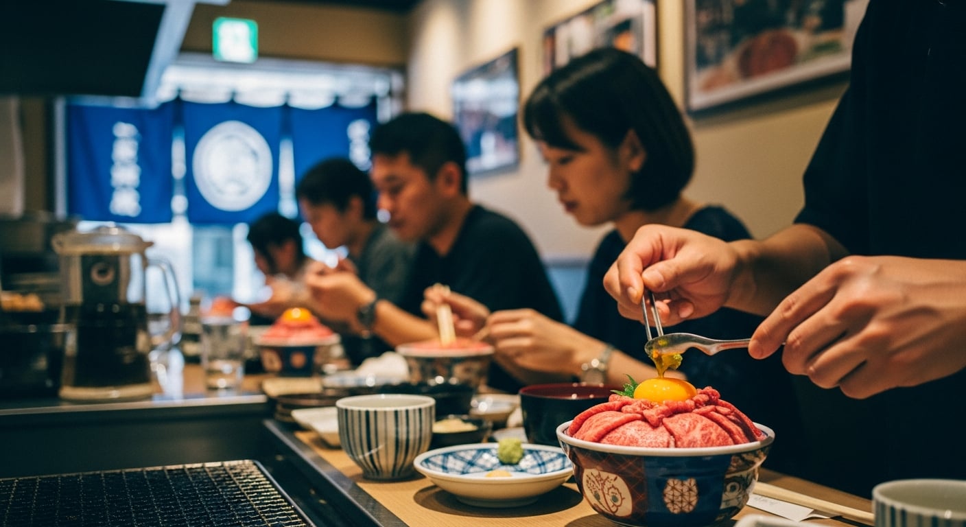 每日 限量 10碗|名古屋 打卡 美食 元祖 生和牛盖饭 顶