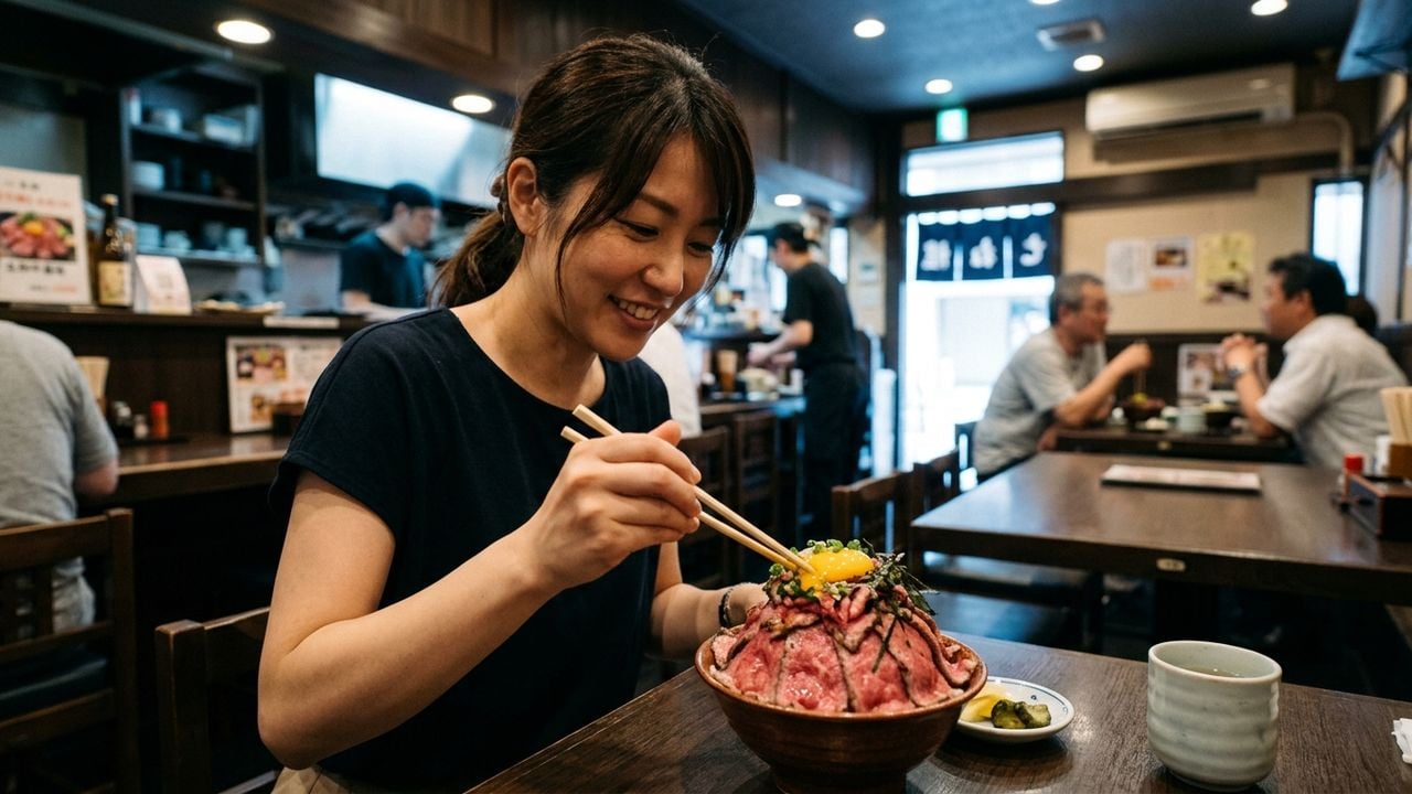 日本 战国 名古屋 美食 案例|元祖 生和牛盖饭 顶 的 侍 时代 故事
