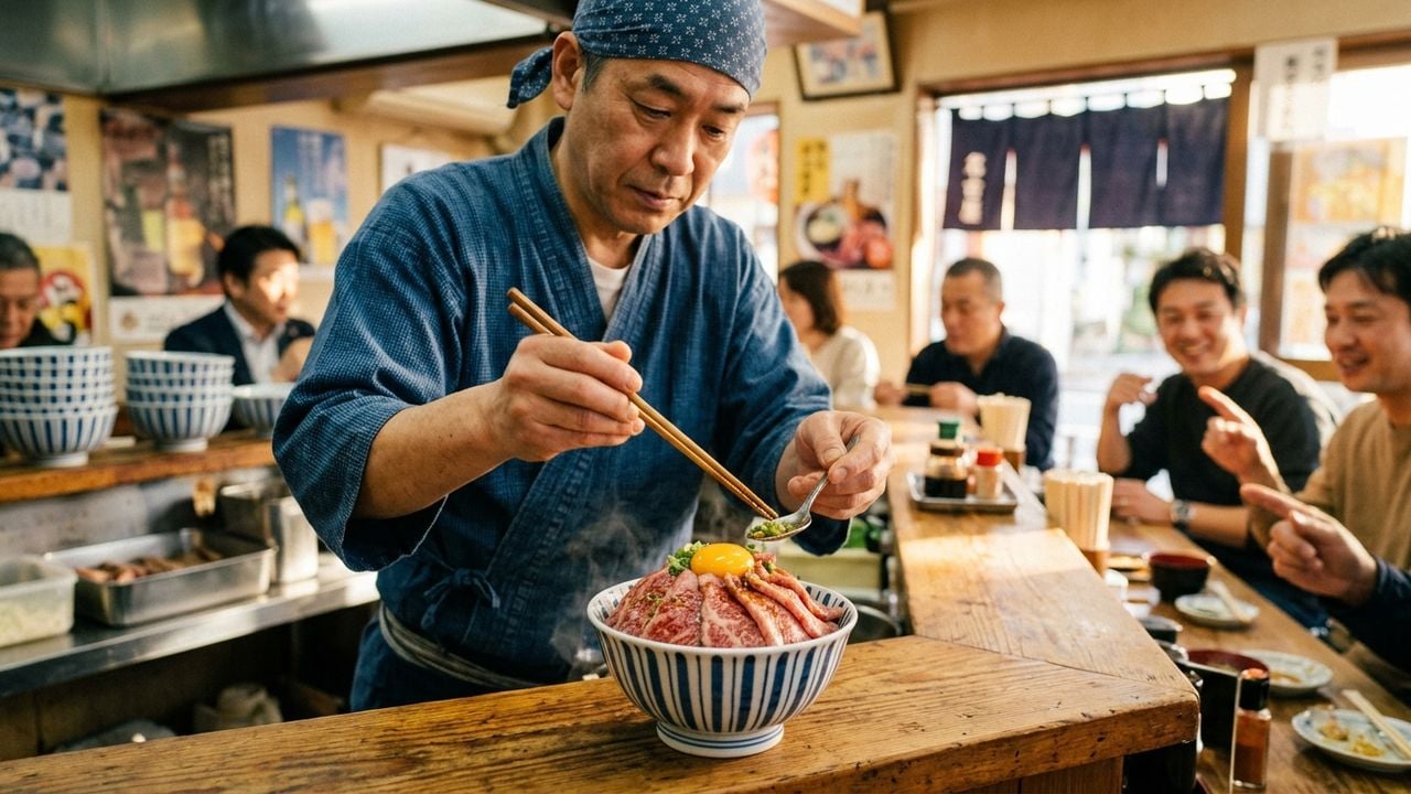 顶级 稀少 和牛 名古屋 就 选 元祖 生和牛盖饭 顶
