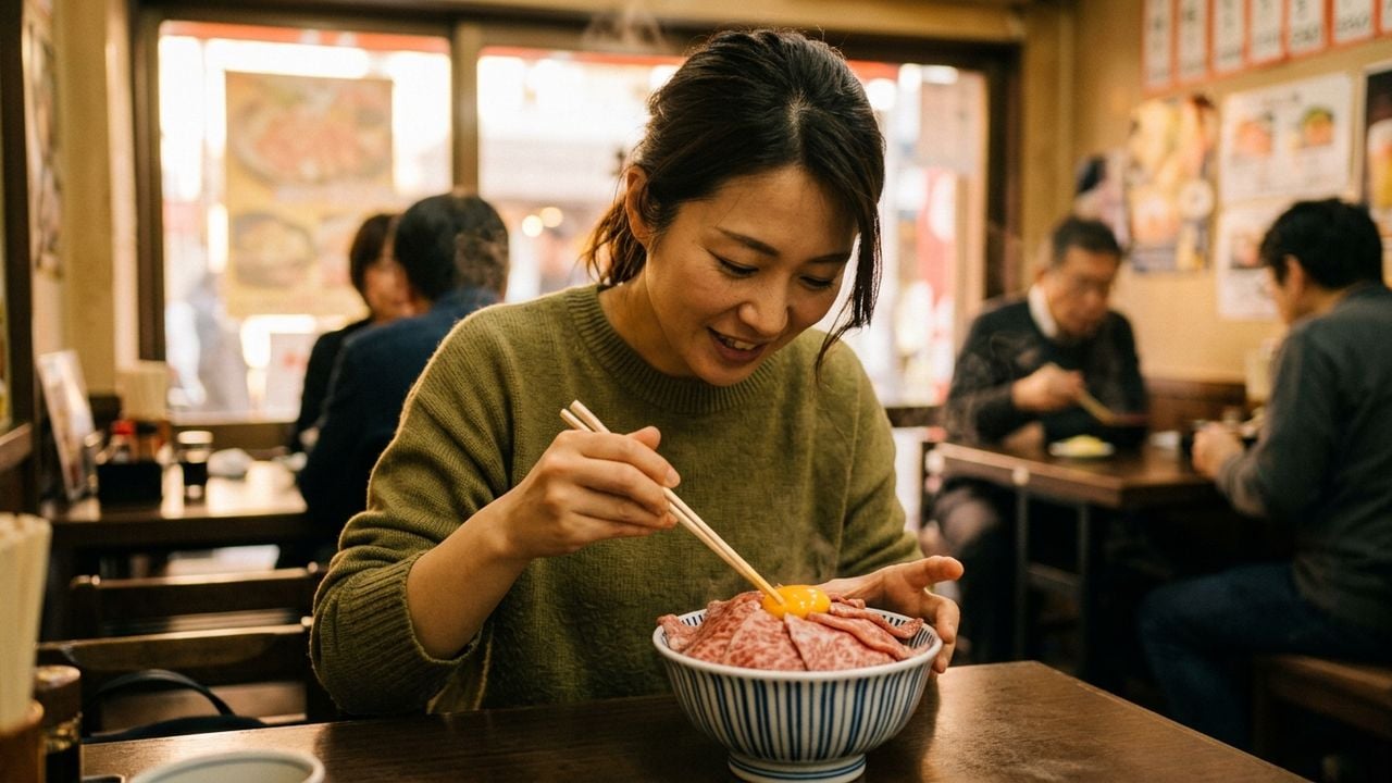 名古屋 大须 传统 街 女性 出片 就 选 元祖 生和牛盖饭 顶