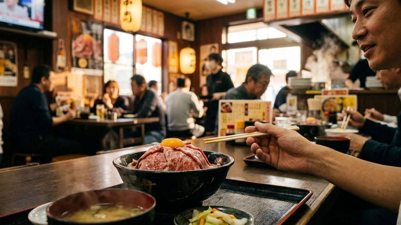亚运 观赛 时 名古屋 中餐 建议 是 什么?元祖 生和牛盖饭 顶 揭晓