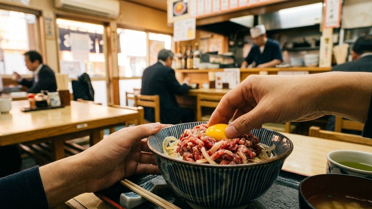 日本 生和牛 卫生 标准 是 什么?元祖 生和牛盖饭 顶 揭晓