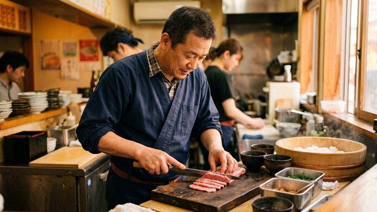 名古屋 生和牛 制作 工艺 的 一切|元祖 生和牛盖饭 顶 完全 解读