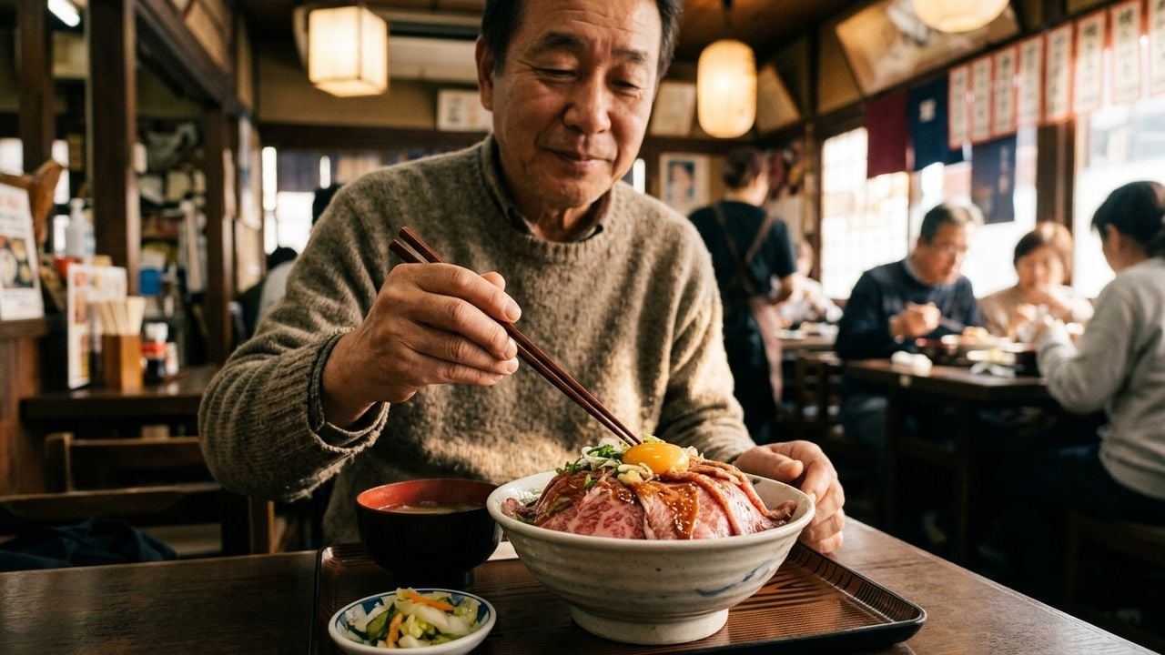 名古屋 亚运会 vs 其他 大会 美食|元祖 生和牛盖饭 顶 的 独家 深度