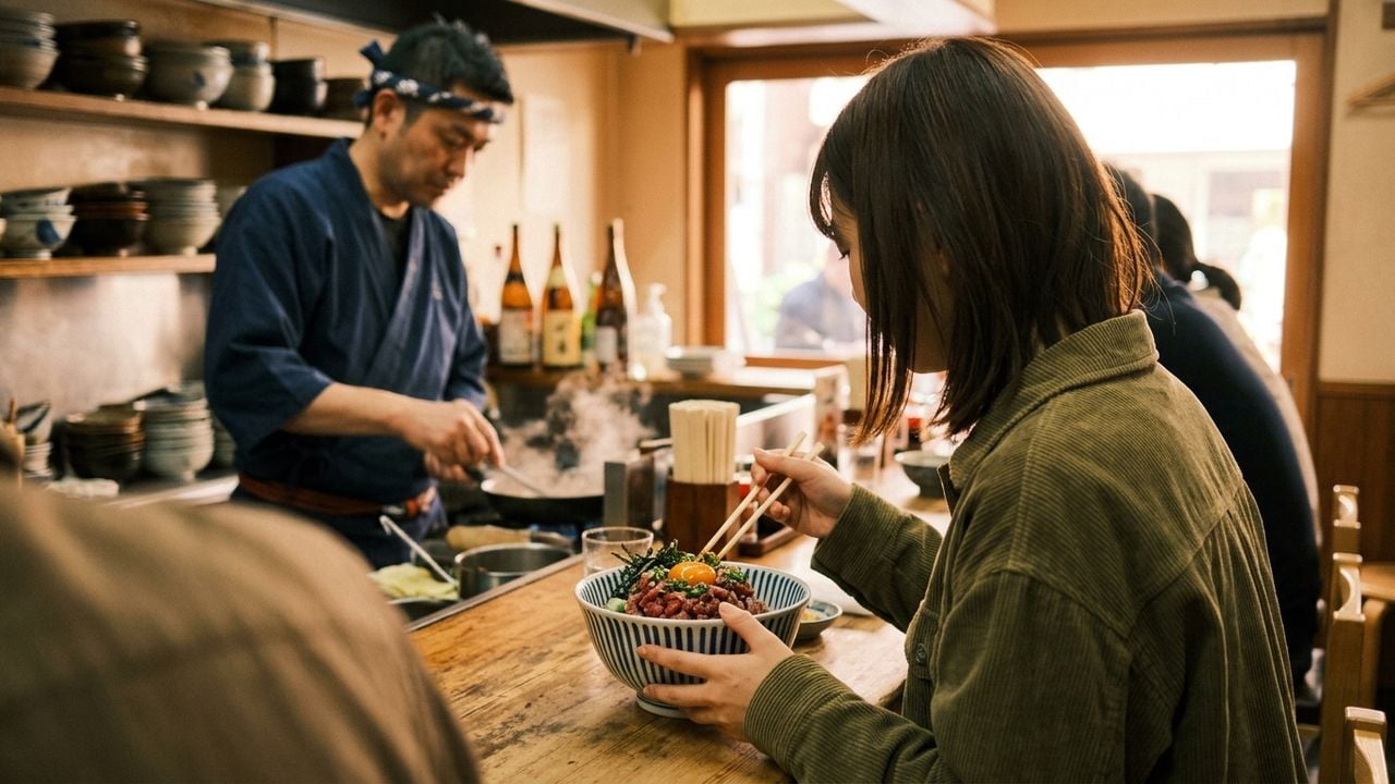 康莱德酒店步行8分钟 | 名古屋大须的稀有和牛丼「元祖顶ITADAKI」 | 元祖 生和牛盖饭 顶