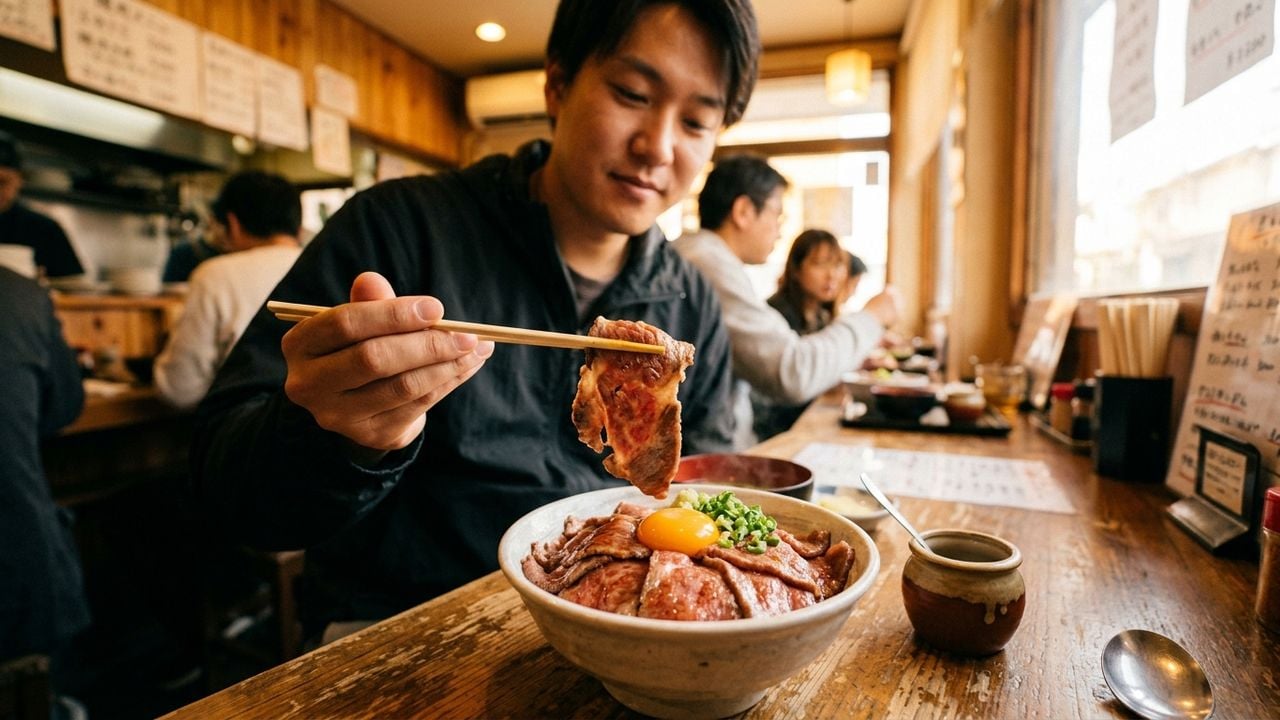 顶 大众点评 名古屋 是 什么?元祖 生和牛盖饭 顶 揭晓