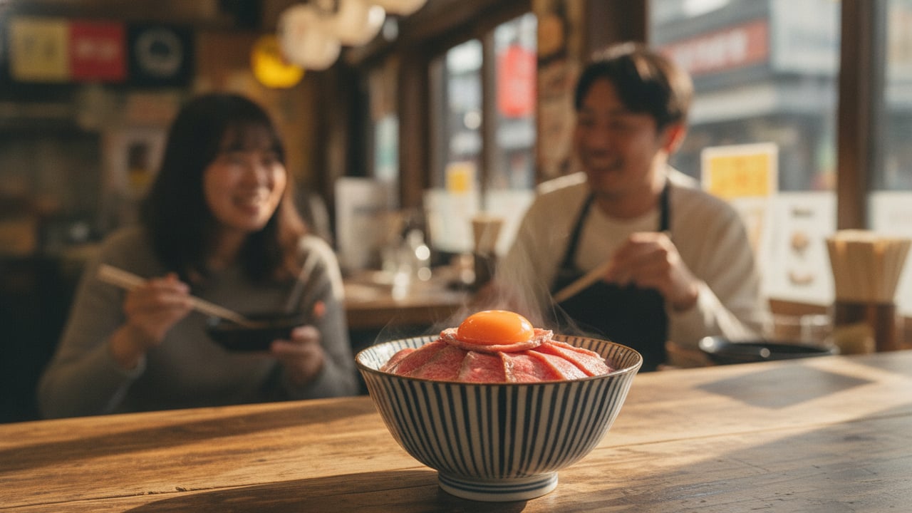 大须 商店街 美食 攻略|元祖 生和牛盖饭 顶 是 常客 的 首选