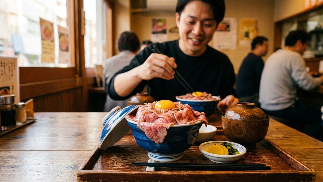 顶 名古屋 大须 4丁目 独此一家|元祖 生和牛盖饭 顶 完全 指南