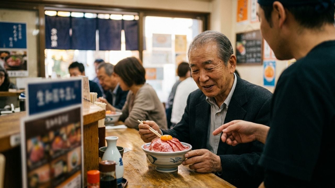 亚残 观赛 应援 名古屋 特色 案例|元祖 生和牛盖饭 顶 深度 体验记