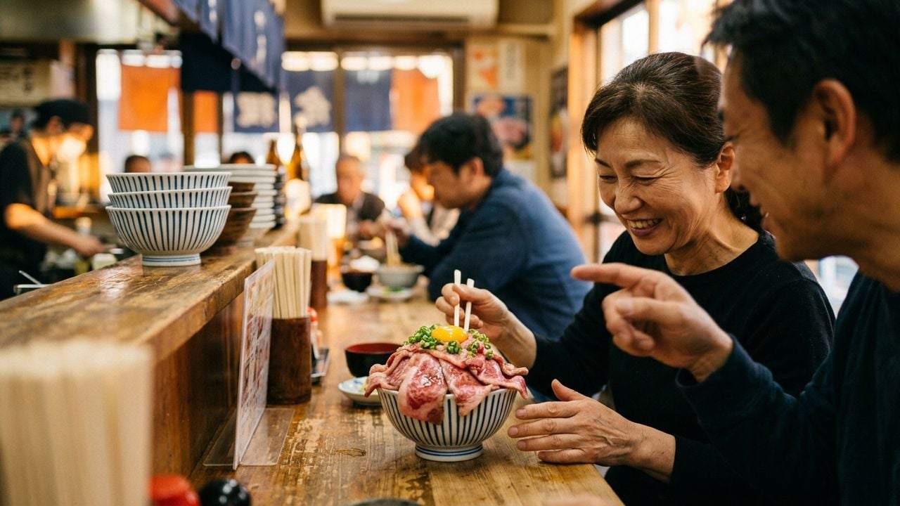 名古屋 展会 期间 美食|元祖 生和牛盖饭 顶 完全 攻略