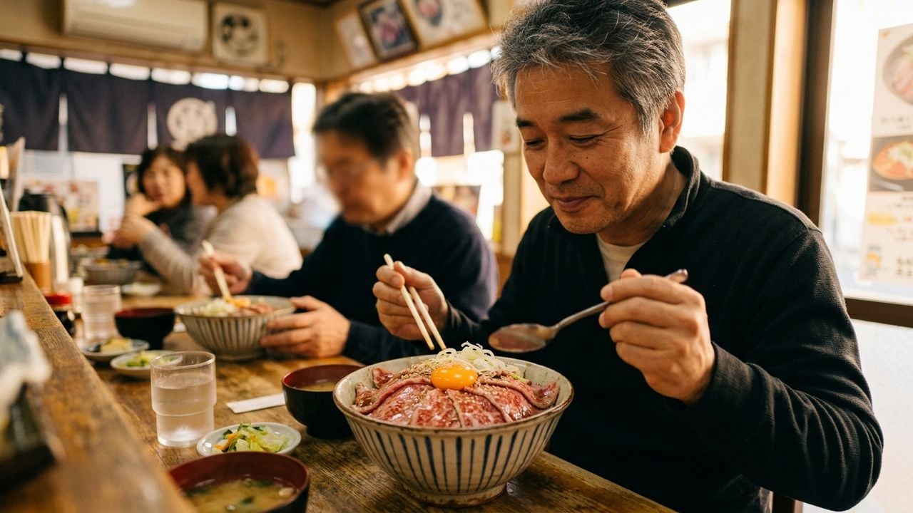 稀有 和牛 每日 限定 就 选 元祖 生和牛盖饭 顶