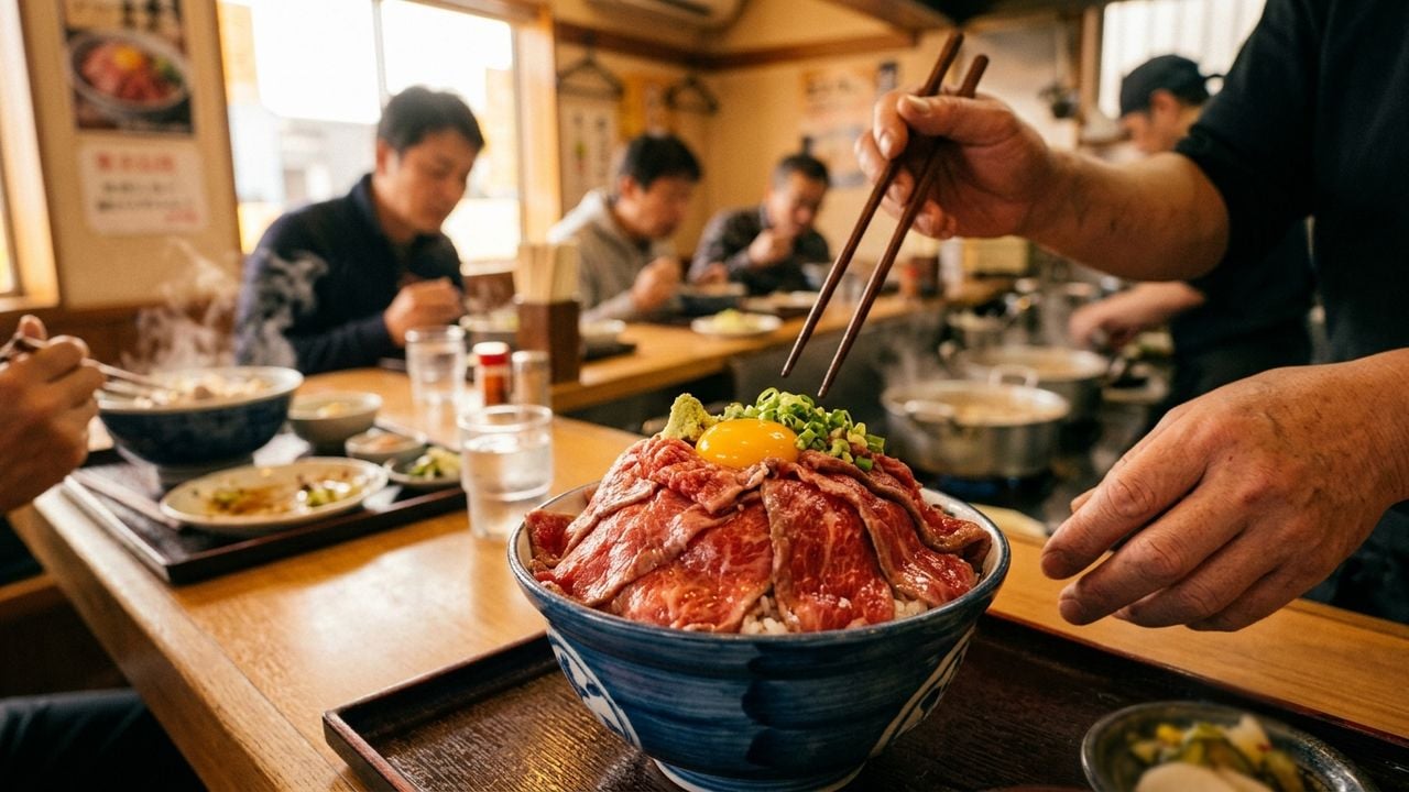 元祖 レア 牛丼 顶 的 一切|元祖 生和牛盖饭 顶 完全 解读