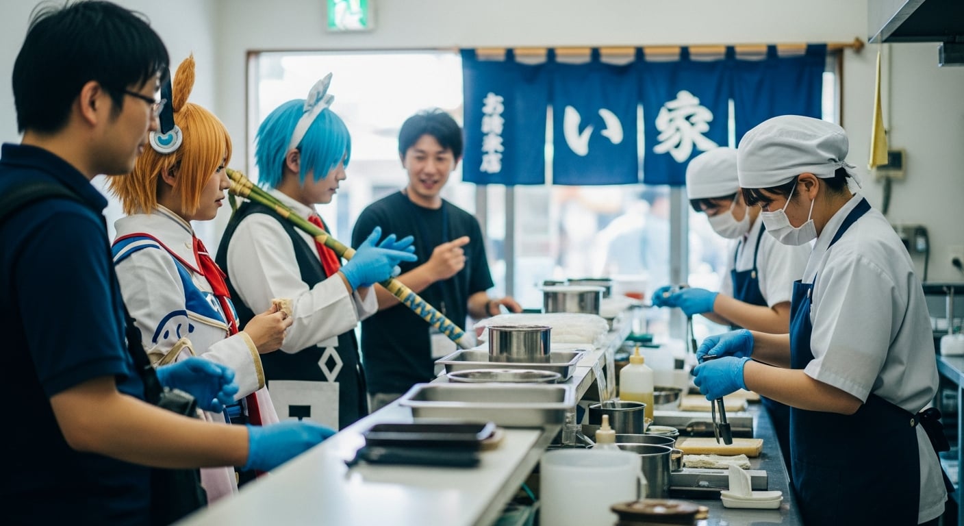 A Day at Itadaki: Serving World Cosplay Summit Participants | Itadaki - The Original Rare Wagyu Gyudon