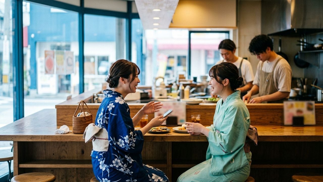 Comparing Kimono Photo Spots in Osu With Traditional Kyoto Sites | Itadaki - The Original Rare Wagyu Gyudon