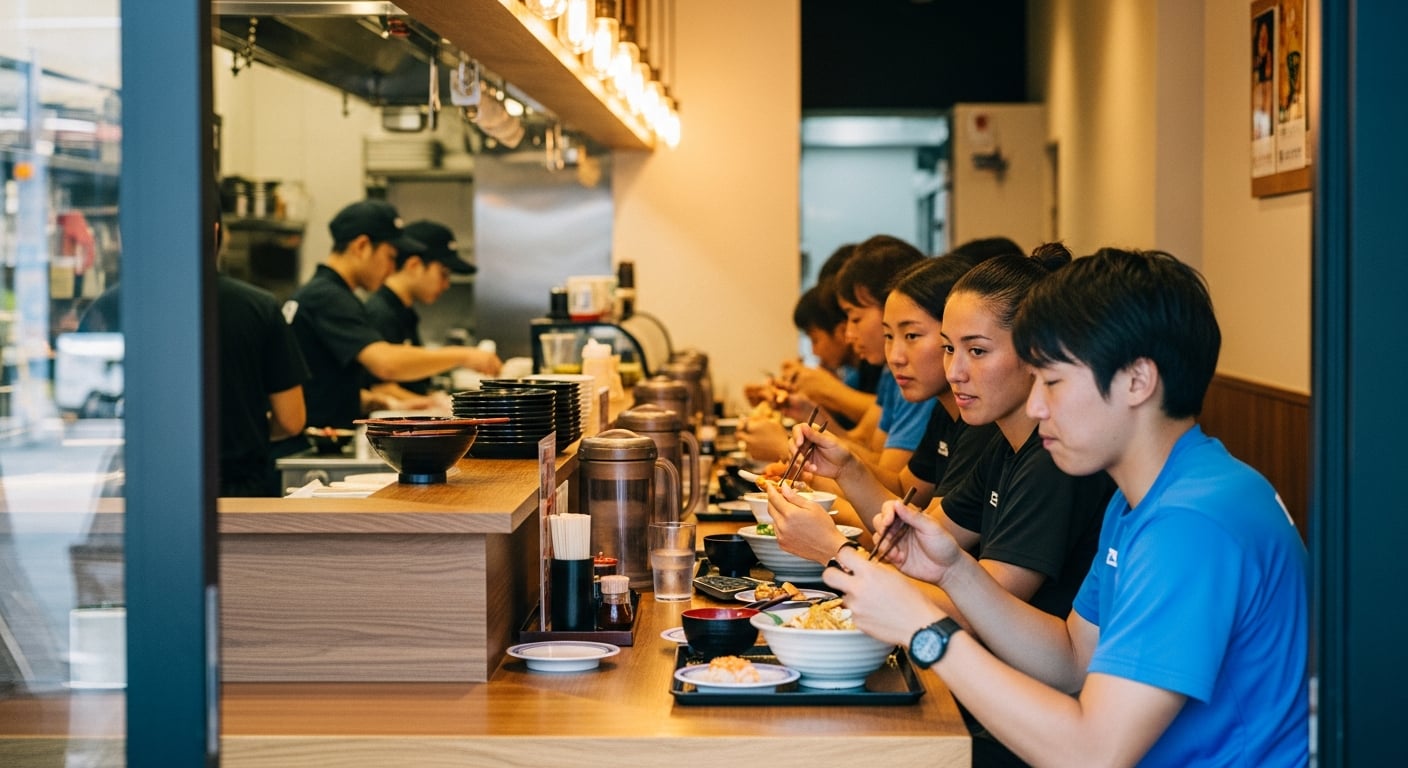 What Should I Eat Between Matches at Asian Games Nagoya? | Itadaki - The Original Rare Wagyu Gyudon