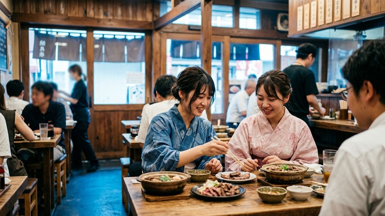 When You Rent Kimono in Osu, Add Itadaki to Your Route | Itadaki - The Original Rare Wagyu Gyudon