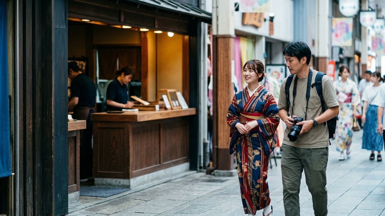 5 Reasons Kimono Photographers Choose Osu Over Kyoto | Itadaki - The Original Rare Wagyu Gyudon