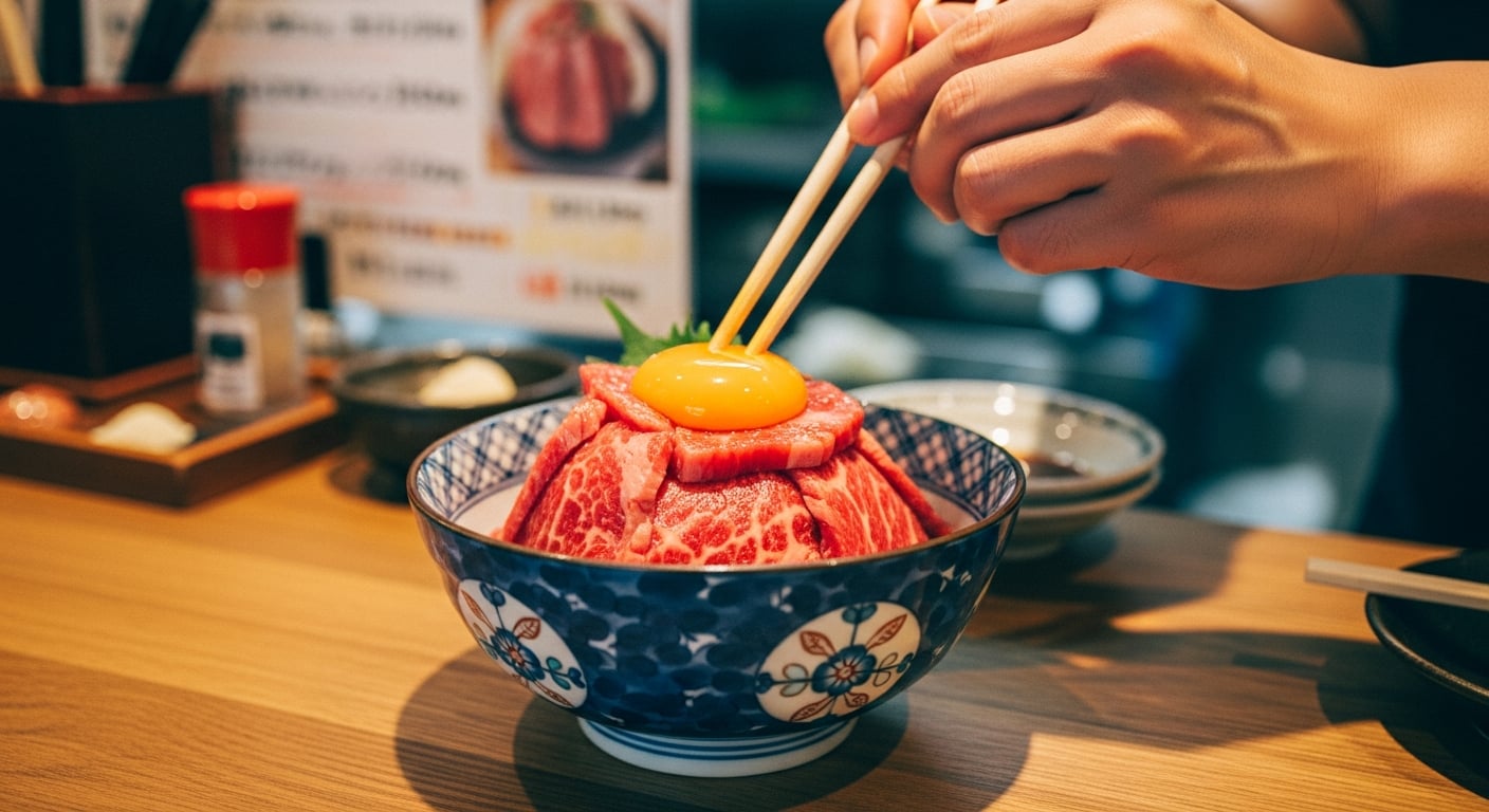 The Complete Business Traveler's Guide to Nagoya Lunch | Itadaki - The Original Rare Wagyu Gyudon