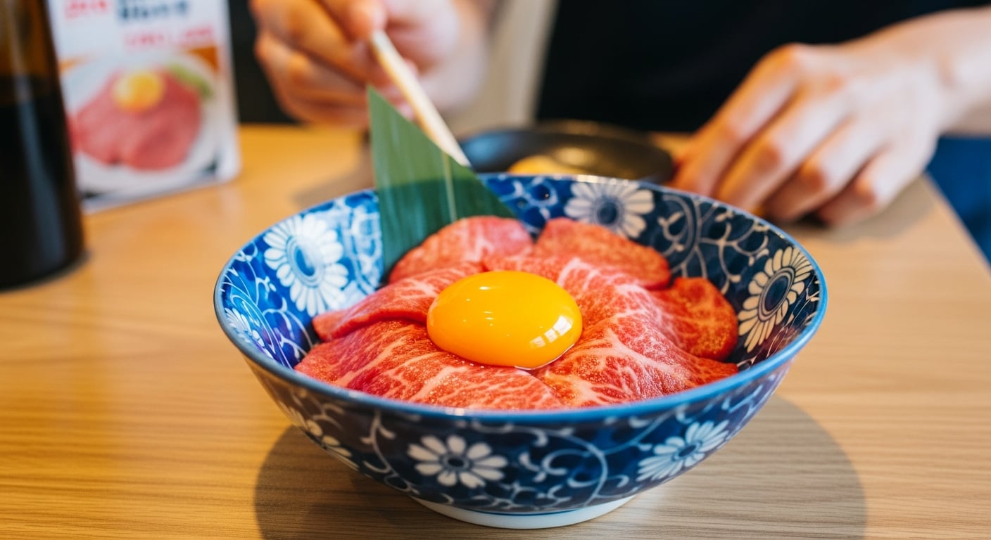 What Is the Best Solo Lunch Spot for Business Travelers in Nagoya? | Itadaki - The Original Rare Wagyu Gyudon