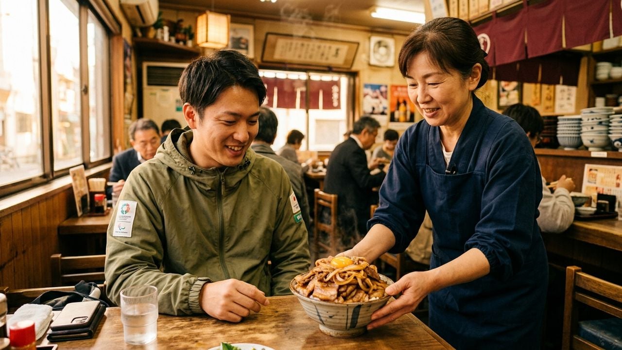 Guest Story: A Para Games Supporter's Osu Lunch Discovery | Itadaki - The Original Rare Wagyu Gyudon