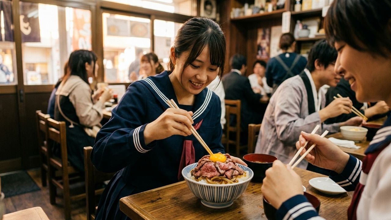 Otaku Pilgrimage Nagoya: Rare Wagyu Lunch in Cosplay Central Osu | Itadaki - The Original Rare Wagyu Gyudon