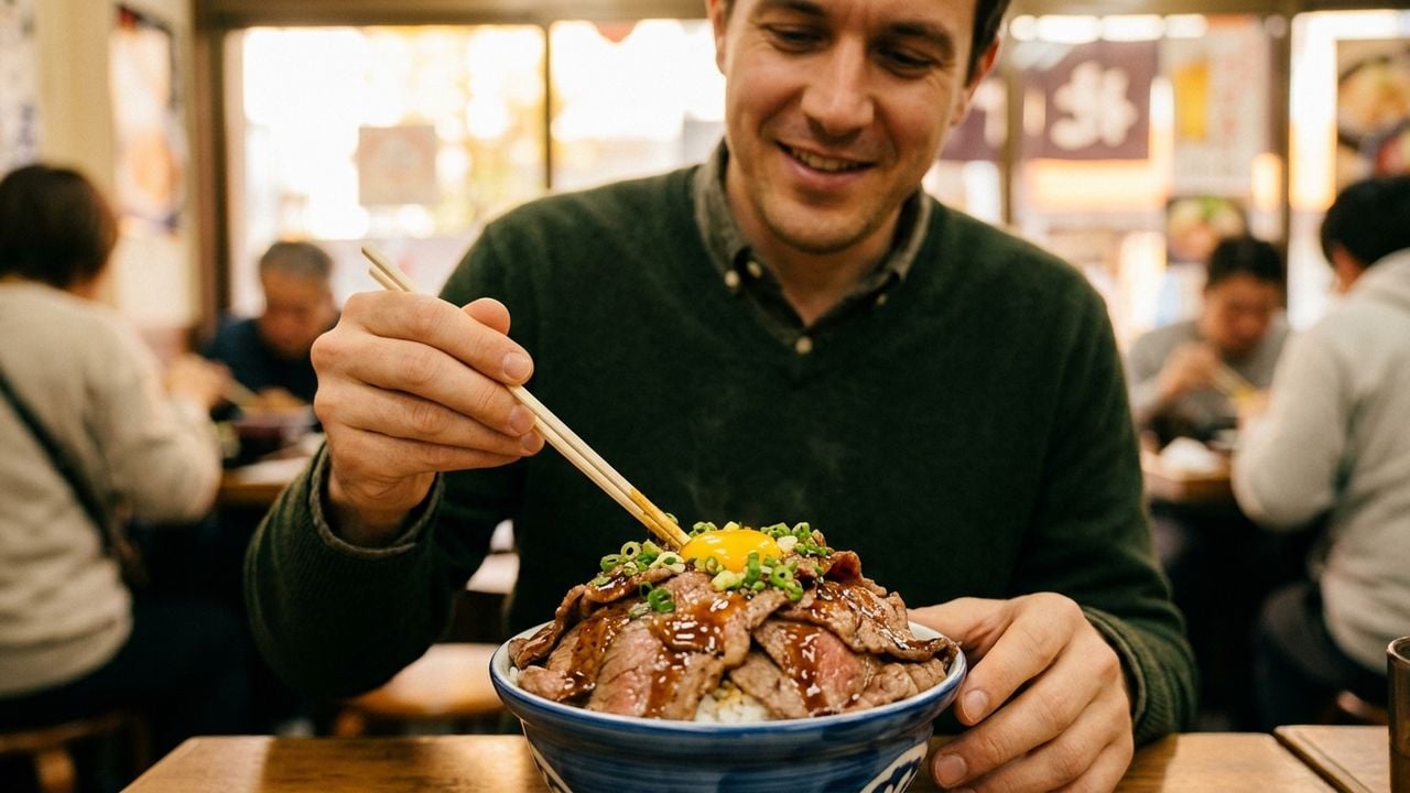 8-Min Walk from Conrad Nagoya: Rare Wagyu Beef Bowl Osu Locals Love | Itadaki - The Original Rare Wagyu Gyudon
