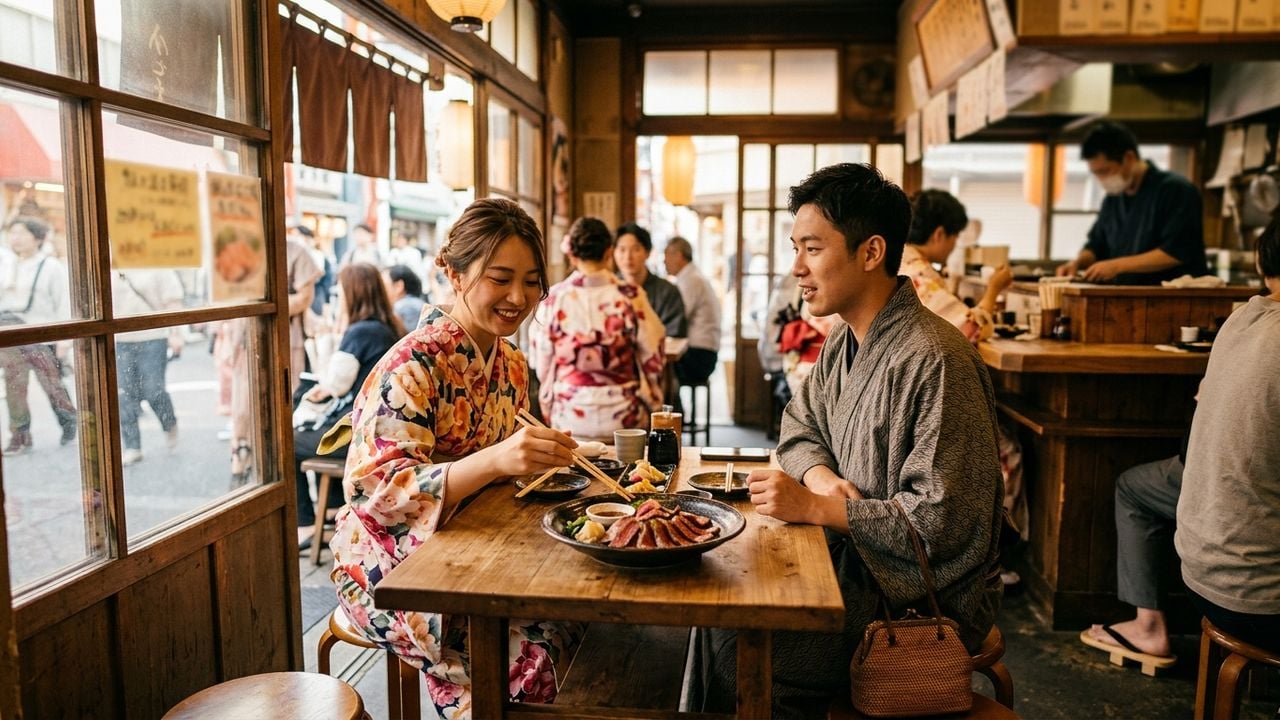 Why Kimono Rental Customers Love Osu's Rare Wagyu Restaurant | Itadaki - The Original Rare Wagyu Gyudon