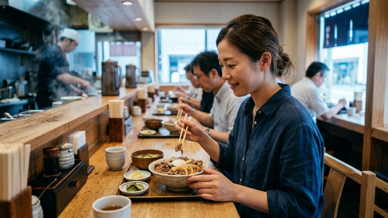 名古屋のカウンターランチ「頂」|一人で訪れたお客様のケース | 元祖レア牛丼 頂