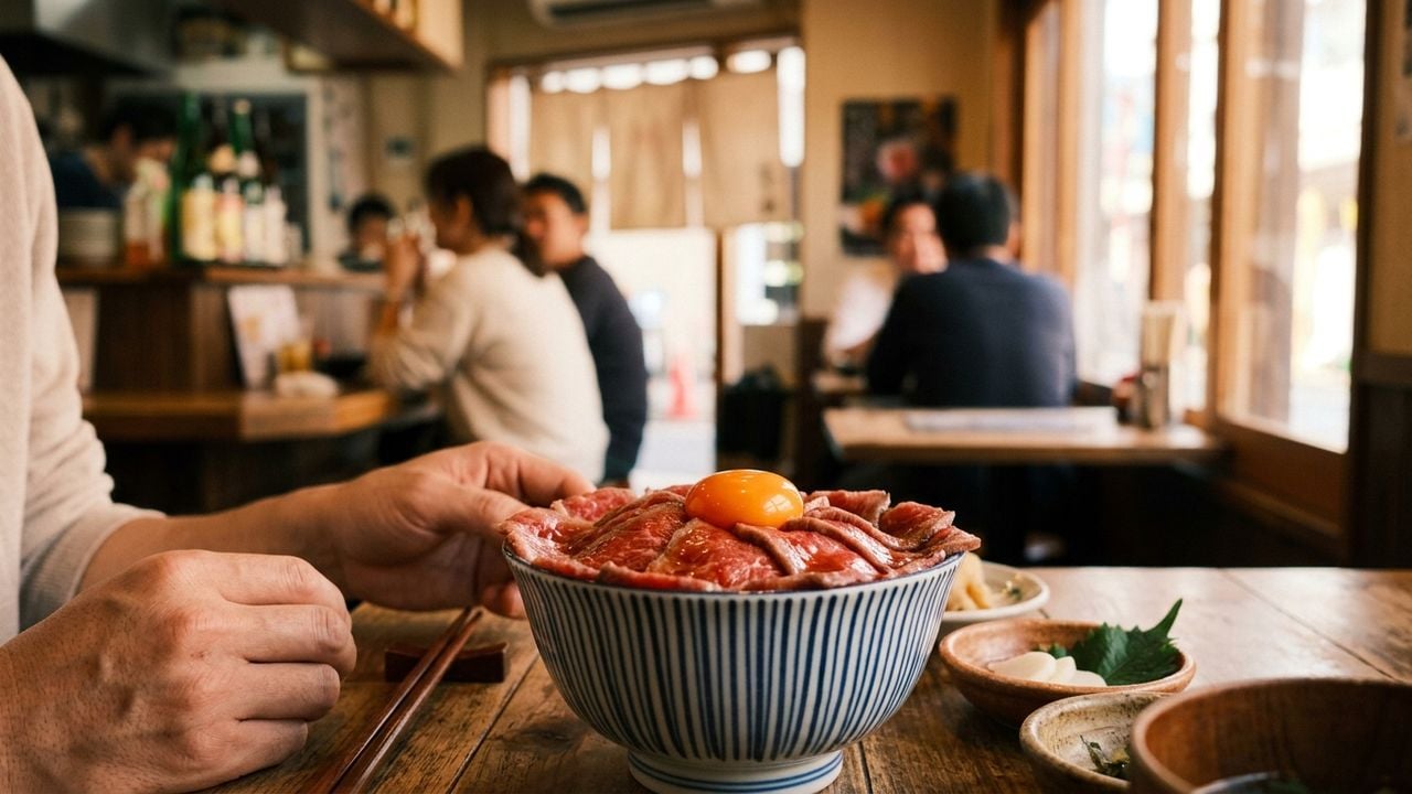 名古屋のSNSで世界に発信されるランチ「頂」|大須から世界へ | 元祖レア牛丼 頂