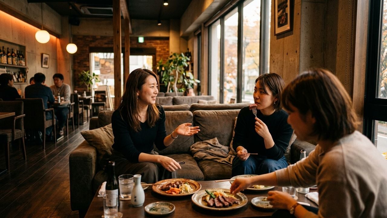名古屋でソファ席のあるランチ「頂」|3席のソファでゆったりと鳳来牛 | 元祖レア牛丼 頂