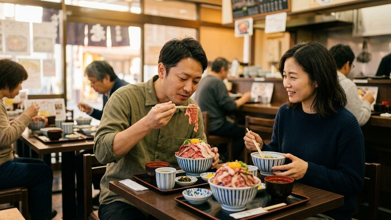 名古屋の大人向けランチ「頂」|品格ある大須の元祖レア牛丼 | 元祖レア牛丼 頂