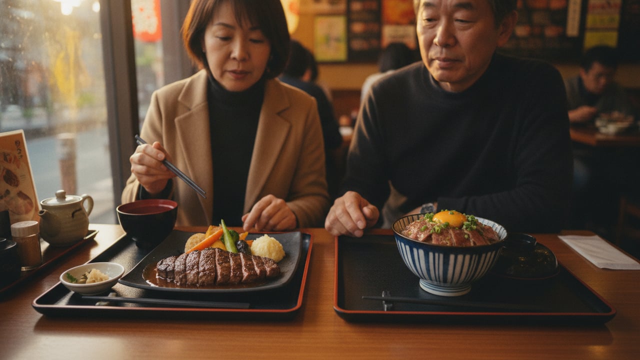ステーキランチと高級牛丼の違いとは?名古屋「頂」の鳳来牛で比べてみた | 元祖レア牛丼 頂